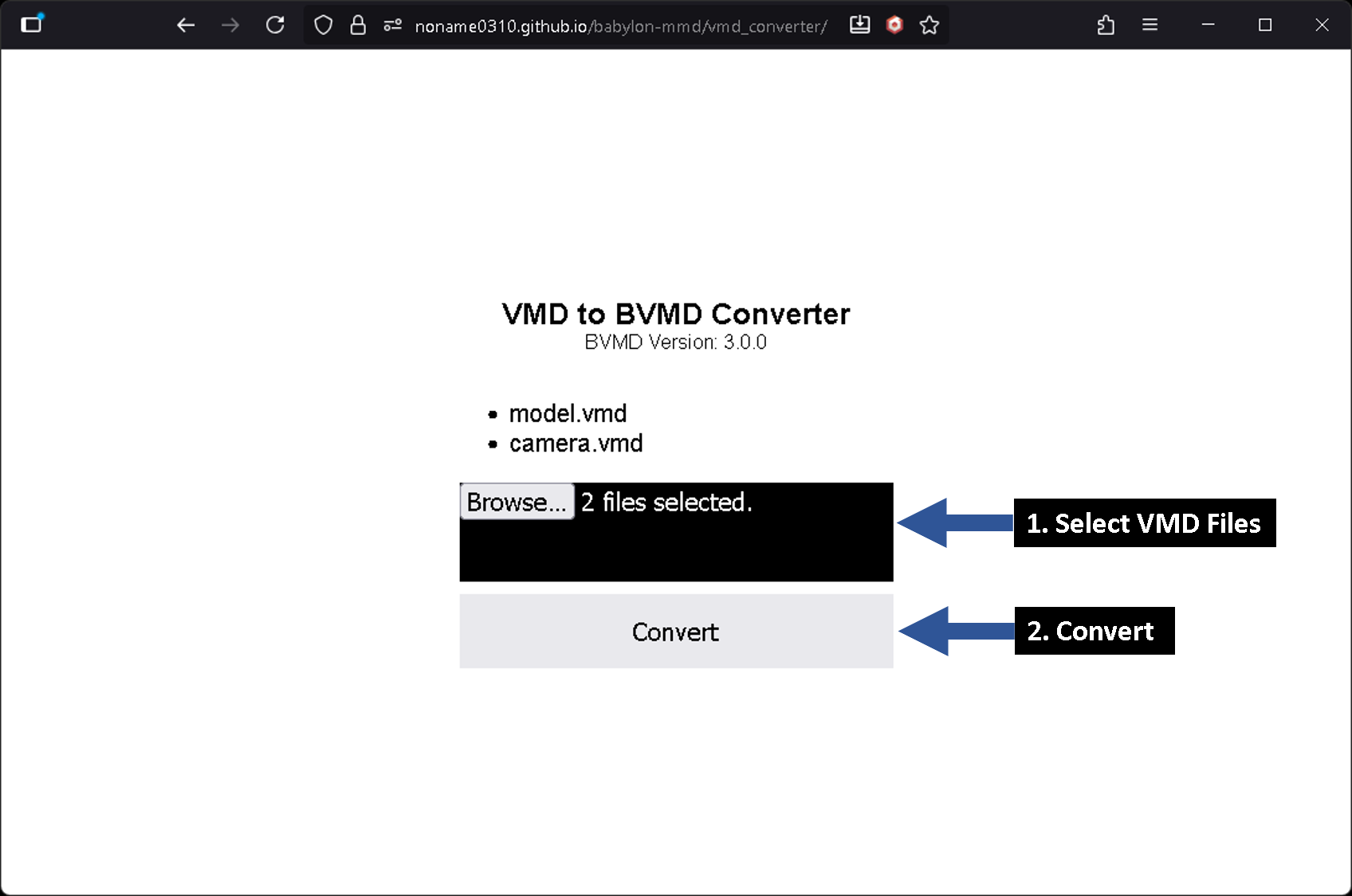 Converter UI