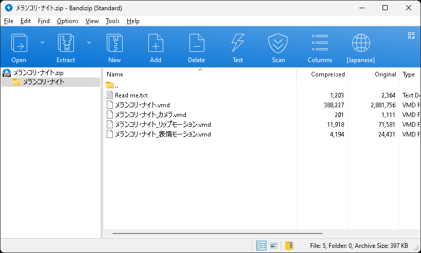 zIp file fixed